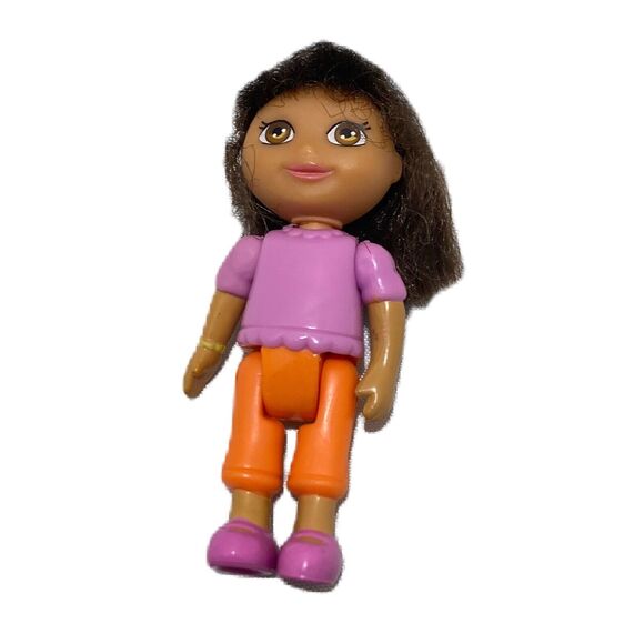 2008 Dora The Explorer Picknick Adventure Figurine Fisher-Price Mattel Purple - Picture 1 of 6